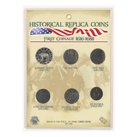 First Coinage of Colonial America Replicas - Click Image to Close
